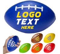 Lot de 10 à 1 000 balles anti-stress personnalisées avec logo, balles anti-stress en vrac pour soulager le stress, phlébotomie, cadeaux personnalisés pour bureau, fête de Pâques (football)