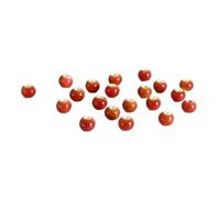 Lot de 10 à 100 perles rondes multicolores en céramique et porcelaine de 6 mm for bracelets et colliers, accessoires de fabrication de bijoux faits main(Sk-41,50pcs)