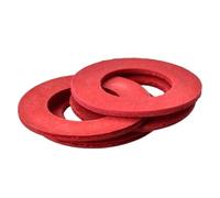Lot de 10 à 800 rondelles plates isolantes en fibre de papier et acier rouge, joint d'étanchéité simple, entretoise M2-M20(2x5x1 (700pcs))