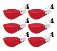 Lot de 10 à Eau automatiques pour Poulet - pour Canards - Gobelet à Eau pour Poulet et caille - Gagnez du Temps en ne remplissant Pas constamment Les Poulets