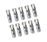 Lot de 10 abreuvoirs automatiques en acier inoxydable pour animaux d'élevage, structure d'hydratation des porcs