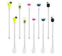 Lot de 10 accessoires de bar de jardin, mélangeur de boissons, mélangeur de verre à vin
