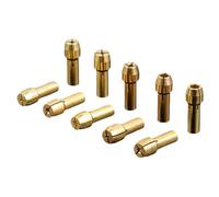 Lot de 10 accessoires de meulage électrique à 4 mâchoires sans clé pour outils électriques fonctionnels multiples