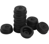Lot de 10 accessoires de pompe à air à membrane pour aquarium en caoutchouc EPDM - Pièces de rechange pour pompe à oxygène pour la pêche à l'aquarium, accessoires de pompe à air