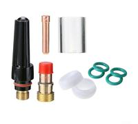 Lot de 10 accessoires de torche de soudage TIG pour modèles WP17 WP18 WP26 avec matériaux en cuivre PTFE et composants résistants aux hautes températures