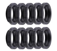 Lot de 10 adaptateurs C-CS pour objectif de caméra de vidéosurveillance 5 mm