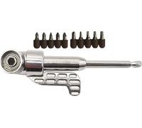 Lot de 10 adaptateurs d'angle pour perceuse