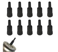 Lot de 10 adaptateurs de réservoir de butane, embouts de recharge de gaz propane, buse de réservoir de gaz de rechange pour tous les réservoirs de butane, torche au butane, briquet butane