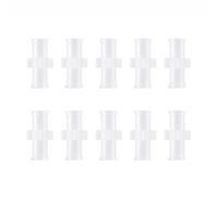 Lot de 10 adaptateurs de seringue femelle transparent Luer Lock Kit de connecteur de seringue de transfert