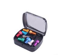 Lot de 10 adaptateurs de valve de vélo pour valves DV SV supportant pour valve de voiture Dunlop et pompe de voiture