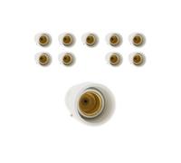 Zenitech - Lot de 10 adaptateurs douille B22/E14
