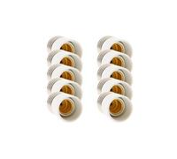 Zenitech - Lot de 10 adaptateurs douille E27/E14