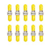 Lot De 10 Adaptateurs Fibre St Vers St Monomode Avec Housse Anti-Poussière Jaune Pour Boîtes De Jonction St À Baïonnette En Fibre Optique[Z3225]