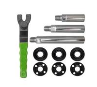 Lot de 10 adaptateurs pour meuleuse d'angle filetée 5/8-11 - Compatible avec la plupart des modèles de meuleuses d'angle de filetage 5/8-11