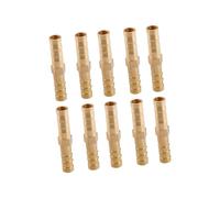 Lot de 10 adaptateurs réducteurs de tubes en laiton pour réparer les tuyaux endommagés dans les systèmes de plomberie et d'irrigation, raccords en laiton résistants
