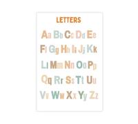 Lot de 10 affiches d'éducation de la petite enfance sur toile pour chambre d'enfant, décoration de chambre à coucher, bureau, cadeau (50 x 75 cm)