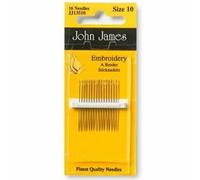 Lot de 10 aiguilles à broder Taille 10