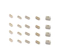Lot de 10 aiguilles d'angle SH/1,25/ZH/PH/XH 1,0/1,25/1,5/2,0/2,54 mm Boîtier horizontal/vertical 2/3/4/5/6/7/8/9/10P (vertical, XH2,54_7P)
