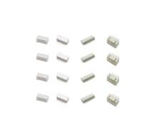 Lot de 10 aiguilles d'angle SH/1,25/ZH/PH/XH 1,0/1,25/1,5/2,0/2,54 mm, boîtier horizontal/vertical 2/3/4/5/6/7/8/9/10P (aiguille droite, ZH1,5_4P)