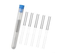 Lot de 10 aiguilles de nettoyage de buse en acier inoxydable de 0,2 mm de diamètre pour imprimantes 3D - Outils de nettoyage compatibles avec Ende