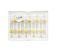 Lot de 10 aiguilles doubles pour machine à coudre domestique - Taille multiple