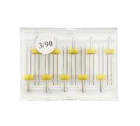 Lot de 10 aiguilles doubles pour machine à coudre domestique - Taille multiple
