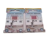 Lot de 10 aiguilles pour machine à coudre et broderie 130/705H-E (taille de l'aiguille : 75/11)