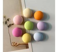 Lot de 10 aimants de réfrigérateur ronds givrés, style dessin animé, style nordique, décoration personnalisée for la maison, tableau blanc, photo, message, décoration d'intérieur(10pcs mixC)