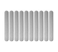 Lot de 10 aimants incassables auto-adhésifs puissants à coller - 6,5 x 0,8 x 0,06 cm - Bande magnétique plate pour l'école, le bureau, les coques de téléphone portable, les sciences, les travaux