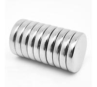 Lot de 10 aimants puissants ronds de 15 x 3 mm pour tableau blanc, réfrigérateur, tableau d'affichage et tableau à faire soi-même