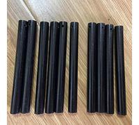 Lot de 10 Allume-Feu en Magnésium - Pierre à Ferrocérium 8 x 0,8 cm - Kit d'Outils de Survie Phosphorescents pour Camping et Plein Air