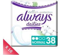 [Lot De 10] Always Protège-Slips Dailies Cotton Protection