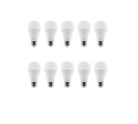 - Lot de 10 ampoules connectées WIFI LED E27 10W RVB complet