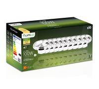 Lot de 10 ampoules LED G53 avec réflecteur AR111 15 W (équivalent 100 W), 1521