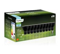 Lot de 10 ampoules LED GU10 3W 270 lm 6500K Noir LUMILED