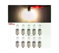 Lot de 10 ampoules LED H6W 434 BAX9S 12 V 6 W pour phares de voiture, clignotants, ampoules LED C2R