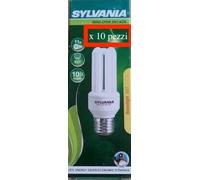 Lot De 10 Ampoules SYLVANIA Économie D'Énergie E27 11W/52W Chaude 3 Tubes