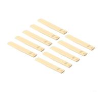 Lot de 10 anches de clarinette en si bémol en résistances 1 0 3 5, parfaites pour les instruments WOODWIND, livrées avec boîte de rangement (2,5)