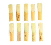 Lot de 10 anches de saxophone alto professionnelles traditionnelles pour saxophone alto