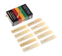 Lot de 10 anches de saxophone soprano avec force 1,5 2,0 2,5 3,0 3,5 pour saxophone soprano