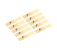 Lot de 10 anches traditionnelles pour saxophone alto 2.0
