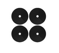 Lot de 10 anneaux d'arbre non tissés à base ronde, barrière anti-mauvaises herbes, couverture en tissu, paillis réutilisable et dégradable for l'aménagement paysager Pour Jardinage(32CMX32CMX4CM)