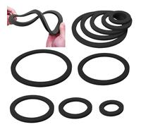 Lot de 10 anneaux de flottants pour aquarium - Cercles ronds de nourriture pour poissons - Outil de zone d'alimentation - Anneau corral pour tortue de paon Betta - Barrière flottante pour