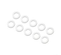 Lot de 10 anneaux de réduction de lame de scie, anneaux de conversion en métal pour différentes tailles de lames et performance améliorée (32-25,4 mm)