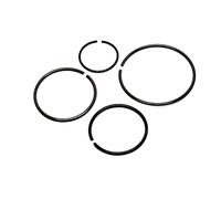 Lot de 10 anneaux de retenue 35 mm pour tiges en acier à ressort phosphaté DIN 7993 A G05B