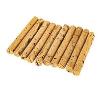 Lot de 10 appâts flottants pour pêche à la carpe - Flotteurs en liège - Appâts pour pêche à la carpe - Appâts pour leurres, bouillettes, bas de ligne - Aiguille