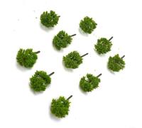 Lot de 10 arbres de jardin de 79 cm pour modèles architecturaux pour donner vie à vos voies ferrées (7 cm)