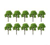 Lot de 10 arbres de jardin de 79 cm pour modèles architecturaux pour donner vie à vos voies ferrées (9 cm)