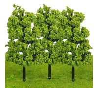Lot de 10 arbres miniatures de 12 cm pour modélisme ferroviaire, pour modélisme, train, paysage, architecture