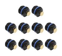 Lot de 10 arroseurs de jardin en plastique G12 DN15 pour une utilisation efficace de l'eau dans les pelouses et les jardins